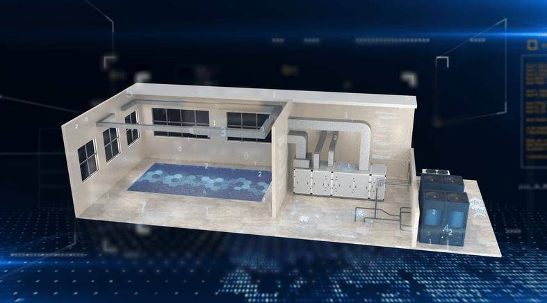 威浪仕泳池?zé)岜孟到y(tǒng)智能集成化，一個(gè)系統(tǒng)＞兩套設(shè)備！:泳池設(shè)備